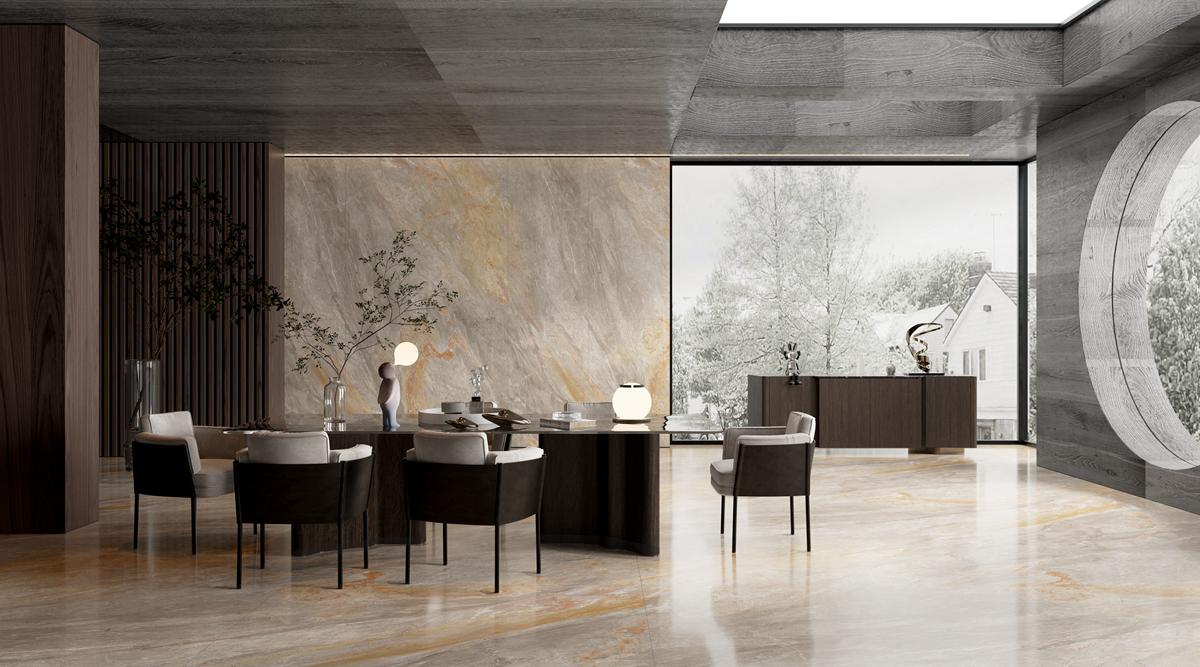 新品推介丨能強(qiáng)900×1800mm現(xiàn)代瓷磚，盡顯空間奢華格調(diào)